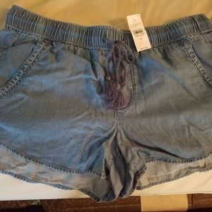 Loft jean shorts